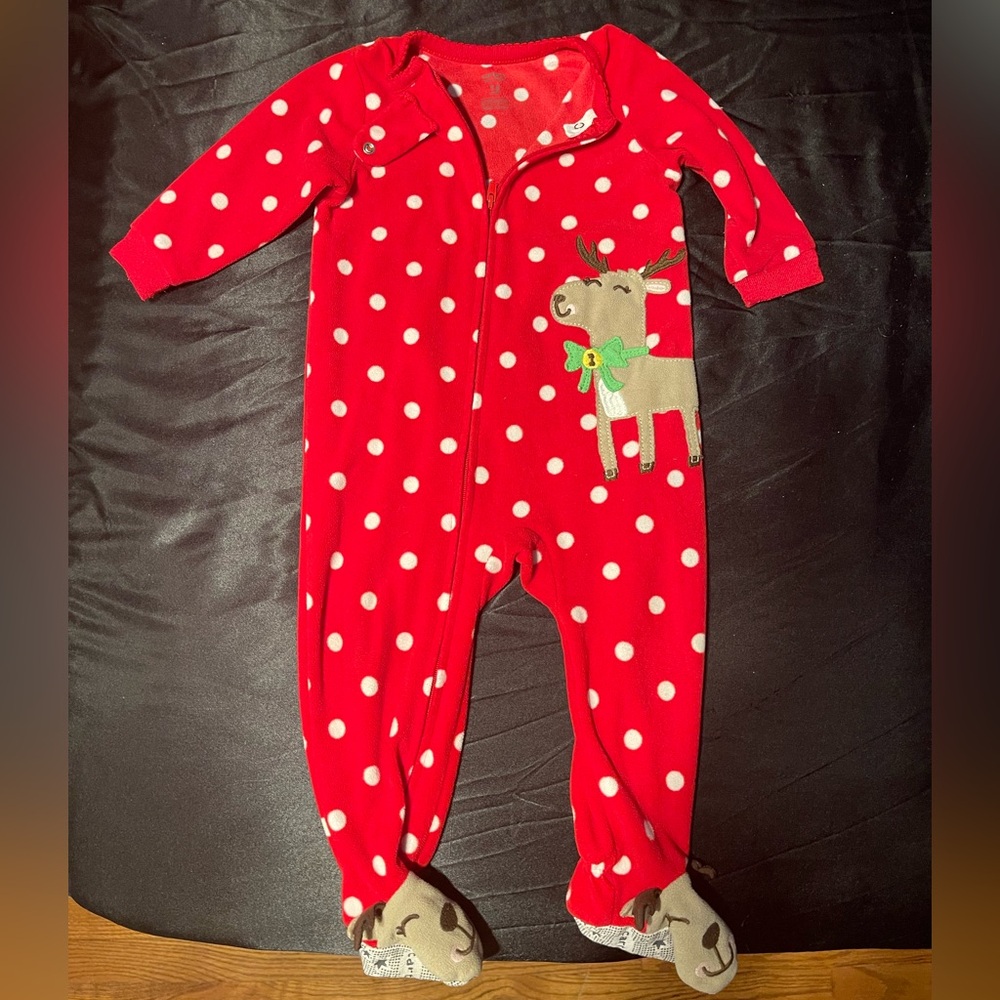 12 months Christmas Reindeer sleeper